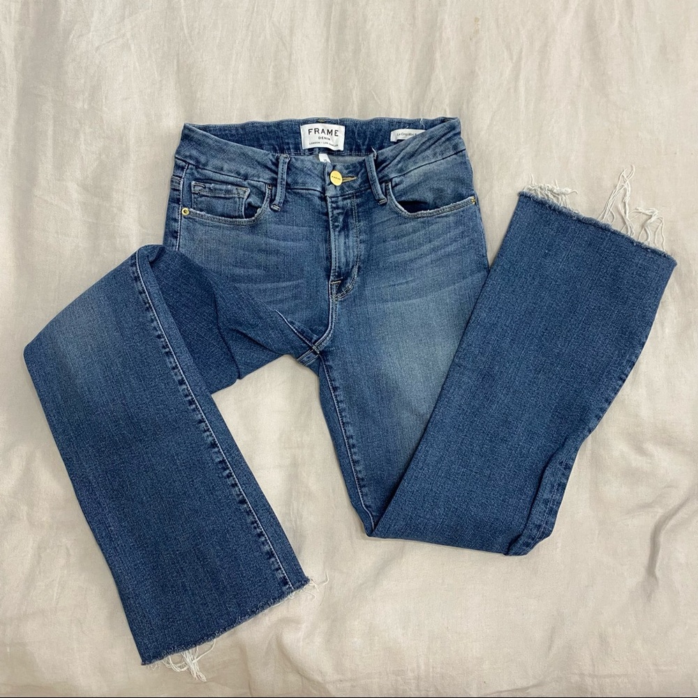 Frame Le Crop Mini Boot Jeans